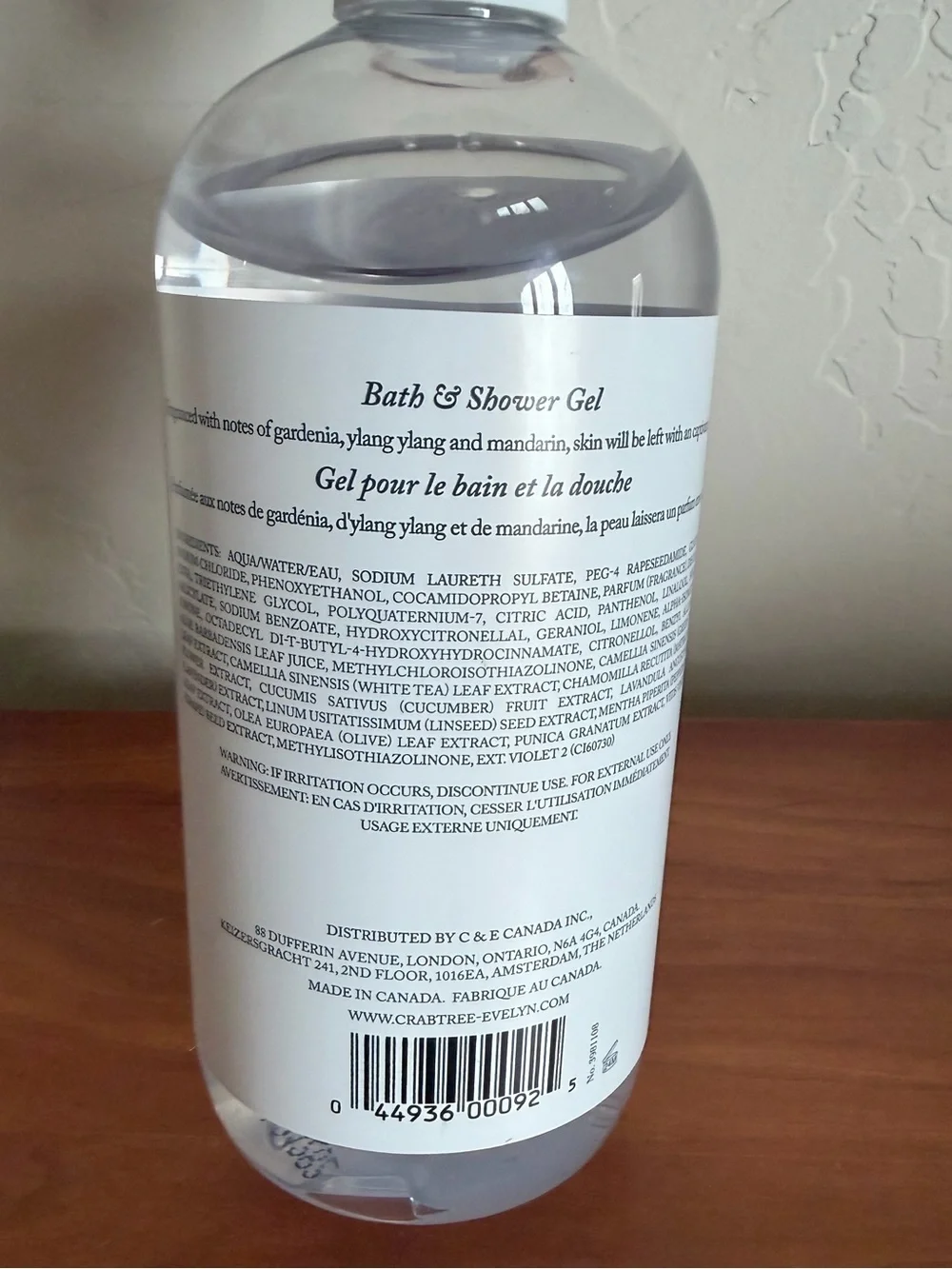 Crabtree & Evelyn Wisteria Bath & Shower Gel New discontinued scent